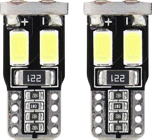 AMIO CANBUS 6SMD-2 5730 T10 (W5W) Weiß LED Scheinwerferlampe