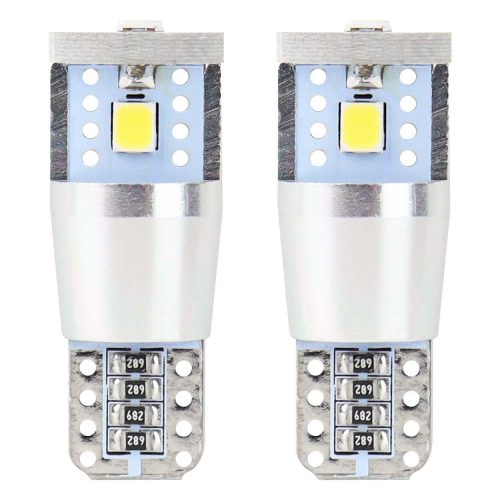 AMIO CANBUS 3SMD 2835 T10e (W5W) ALU Weiß 12V/24V LED Scheinwerferlampe