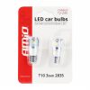 AMIO CANBUS 3SMD 2835 T10e (W5W) ALU Weiß 12V/24V LED Scheinwerferlampe