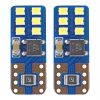 AMIO CANBUS 12SMD (Utraglänzend) 2016 T10e (W5W) Weiß 12V/24V LED Scheinwerferlampe