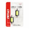 AMIO CANBUS COB3 Festoon C3W / C5W / C10W 36mm Weiß 12V LED Scheinwerferlampe