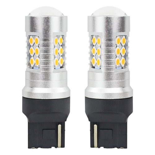 AMIO CANBUS 3030 24SMD T20 7440 WY21W orange 12V/24V LED Scheinwerferlampe