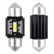 AMIO CANBUS 1860 1SMD (Utraglänzend) Festoon C3W / C5W / C10W 31mm Weiß 12V/24V LED Scheinwerferlampe