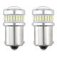 AMIO BA15S P21W R10W R5W 24+6SMD Weiß LED Scheinwerferlampe