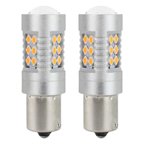 AMIO BAU15S PY21W 24SMD narancs LED Scheinwerferlampe