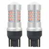 AMIO CANBUS 3030 24SMD T20 7443 WR21/5W piros 12V/24V LED Scheinwerferlampe