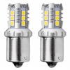 AMIO BA15S P21W R10W R5W 16SMD Weiß LED Scheinwerferlampe