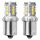 AMIO BA15S P21W R10W R5W 16SMD Weiß LED Scheinwerferlampe