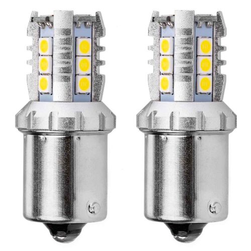 AMIO BA15S P21W R10W R5W 16SMD Weiß LED Scheinwerferlampe