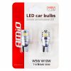 AMIO CANBUS 3030 6SMD T10 W5W / W10W Weiß 12V/24V LED Scheinwerferlampe