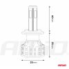 AMIO H1 COB 4Side Series LED Scheinwerferlampe