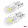 AMIO STANDARD durchsichtig Weiß T10 12V 100 darab LED Scheinwerferlampe