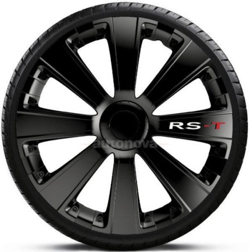 13 zoll Rst Black Radkappen (4 Stück)