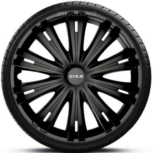 15 zoll Giga Black Radkappen (4 Stück)