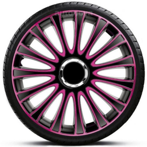 15 zoll Lemans Pro Pink-Black Radkappen (4 Stück)