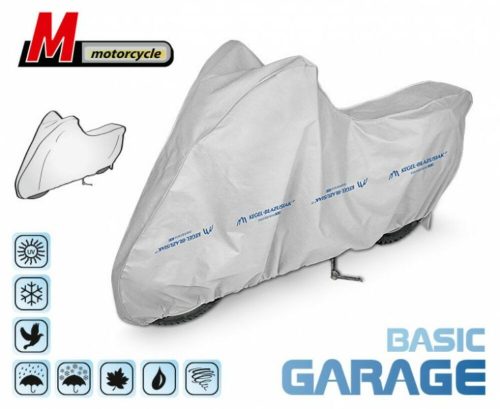 190-215 cm Basic Garage Motorradabdeckung – M Größe